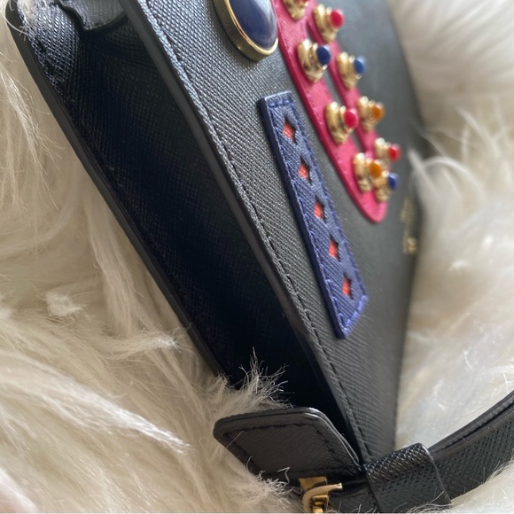 NWOT Black Kate Spade Hartley Lane Leila “D” Clutch,Wallet,Wristlet - Picture 5 of 5